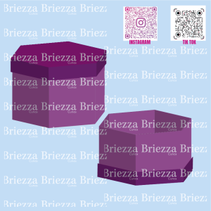 Imagen Caja hexagonal Cartonaje